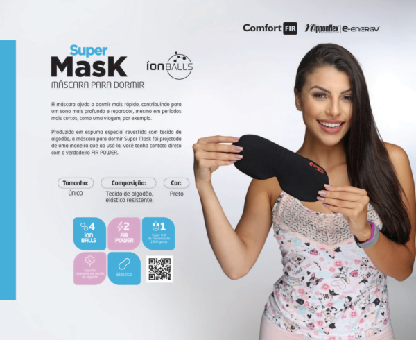 SUPER MASCARA PARA DORMIR ION BALLS