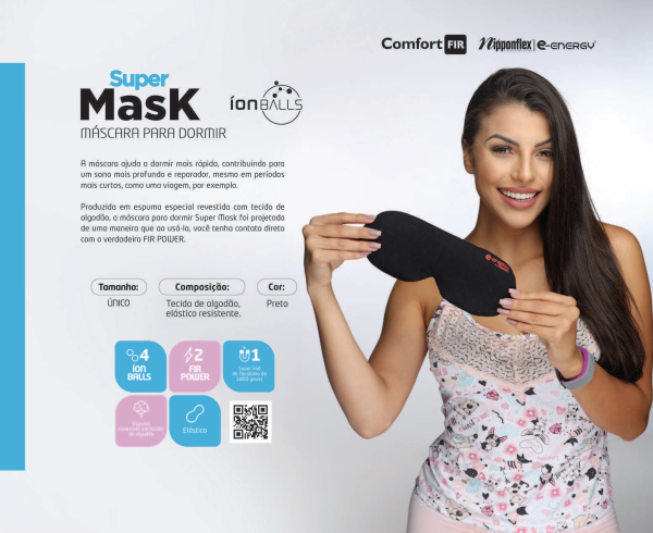 SUPER MASCARA PARA DORMIR ION BALLS